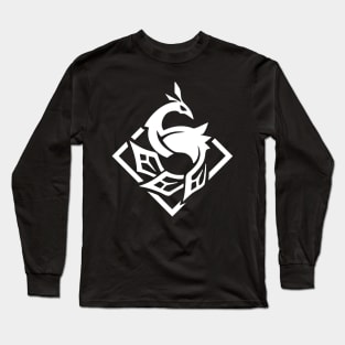 Genshin Impact Kaeya Emblem - White Long Sleeve T-Shirt